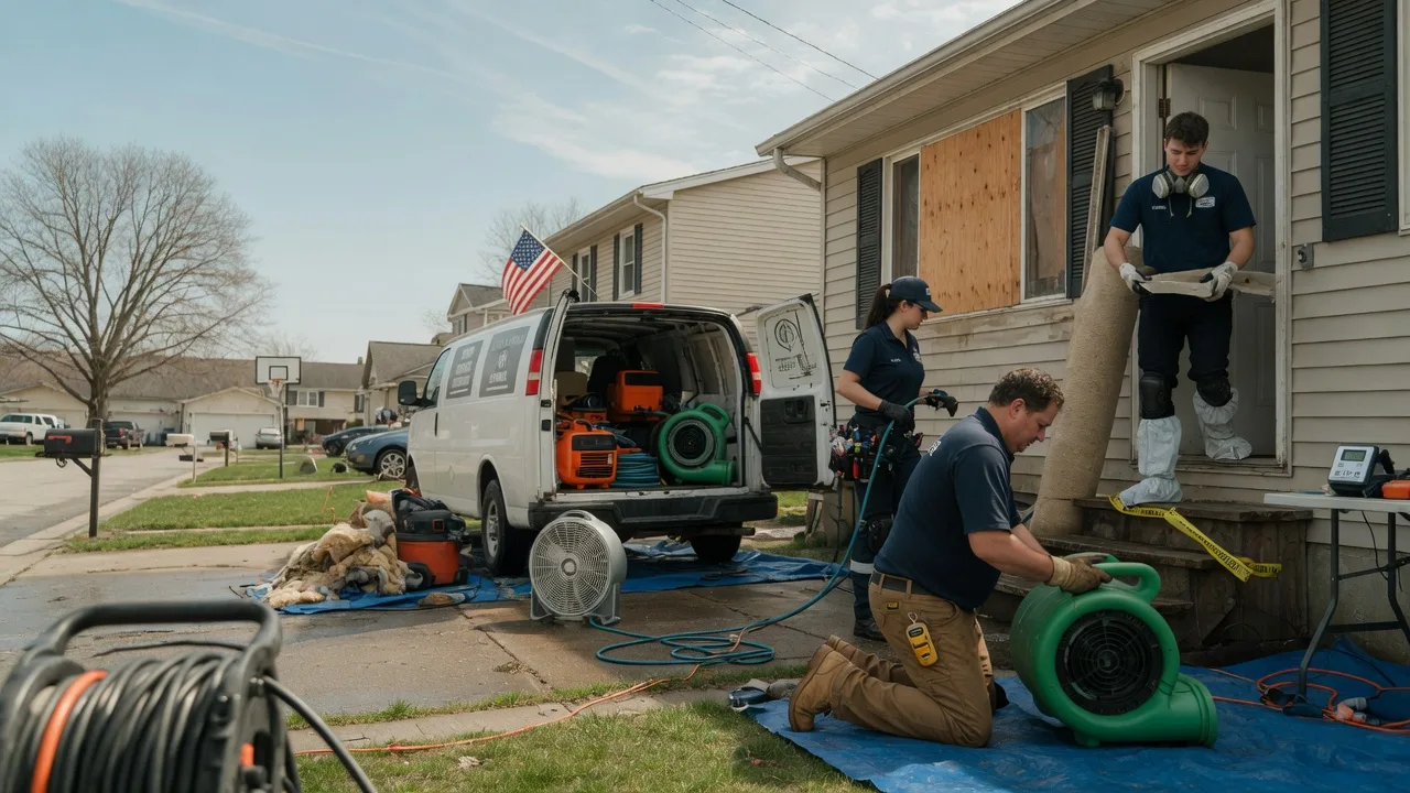 Water Damage Restoration in Amity, MO near me